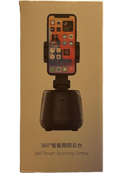 360 Derece Dönebilen Masaüstü Tripod Yüz , Nesne Algılama , Yüz Nesne Takipli Akıllı Telefon Kamera Tutucu fiyatları
