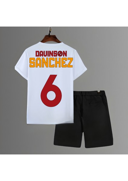 Davinson Sanchez Sırt Forma Baskılı Tişört Regular Fit T-Shirt Şort Takımı