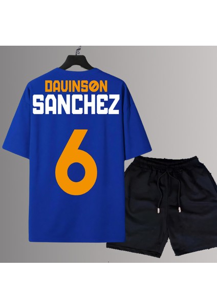 Davinson Sanchez Sırt Forma Baskılı Tişört Regular Fit T-Shirt Şort Takımı