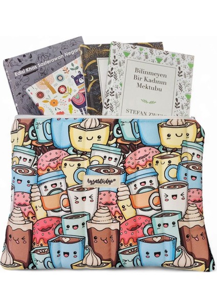 Pofuduk Tablet Kılıfı, Tablet Çantası, iPad Çantası - Kawaii (30x24 cm) fiyatları