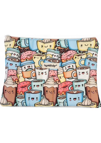 Pofuduk Tablet Kılıfı, Tablet Çantası, iPad Çantası - Kawaii (30x24 cm) modelleri