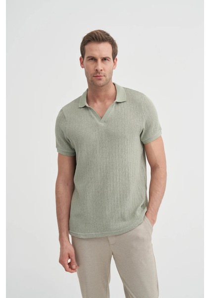 Siyah Erkek Polo Yaka T-Shirt 4012 modelleri