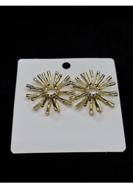 Xupıng Jewelry Altın Kaplama Güneş İşığı Küpe