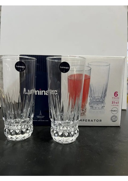 Imperator Bardak 6'lı 300 ml Uzun