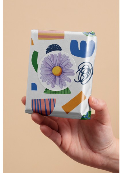 Ambalaj Paketleme Etiketi Model 38 (100 Adet / 3 cm)
