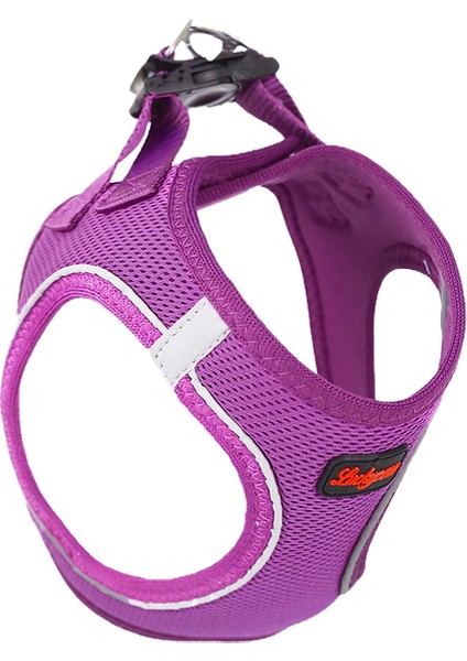 Air-Mesh Harness Köpek Göğüs Tasması Mor Xs