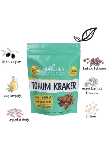 3'lü Zeytinli Tohum Kraker Büyük Boy fiyatları