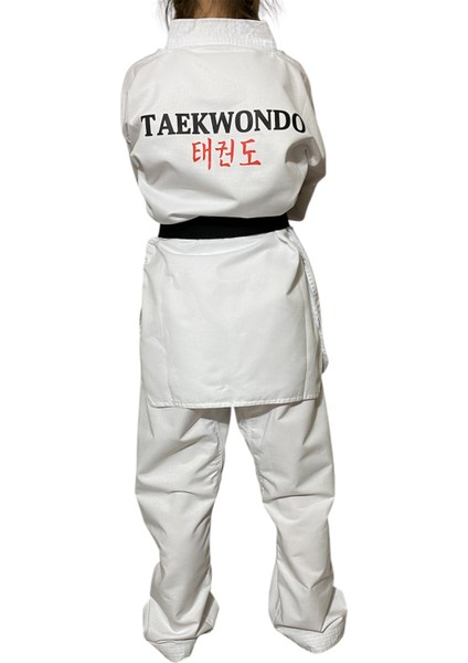 Taekwondo Beyaz Yaka Elbise - Taekwondo Yeni Başlayan Elbise - Acemi Dobok