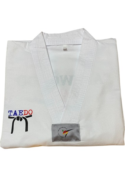 Taekwondo Beyaz Yaka Elbise - Taekwondo Yeni Başlayan Elbise - Acemi Dobok