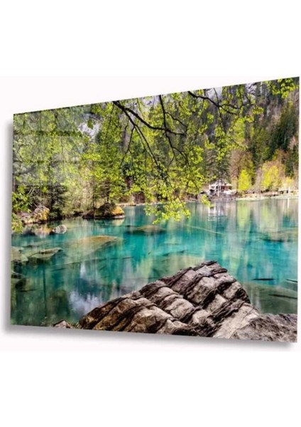 Doğa Manzara Cam Tablo 4mm Dayanıklı Temperli Cam