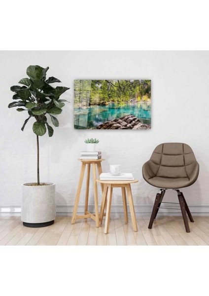 Doğa Manzara Cam Tablo 4mm Dayanıklı Temperli Cam fiyatları