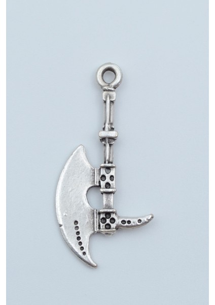 Balta Gümüş Kaplama Kolye Ucu