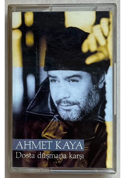 Ahmet Kaya Dosta Düşmana Karşı Kaset (Orjinal Dönem Baskı)