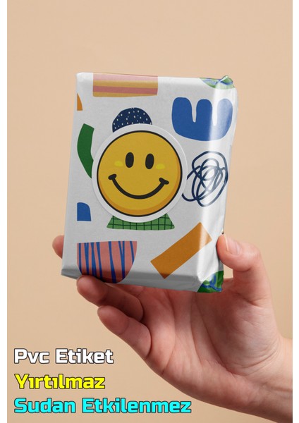 Ambalaj Paketleme Etiketi Model 89 (100 Adet / 3 cm) fiyatları