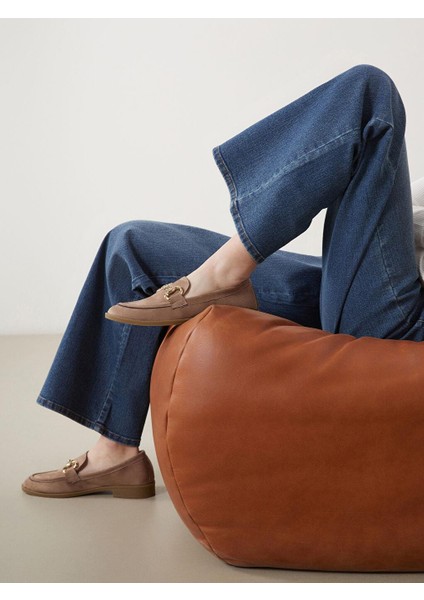 Lcw Steps Metal Tokalı Kadın Loafer Ayakkabı