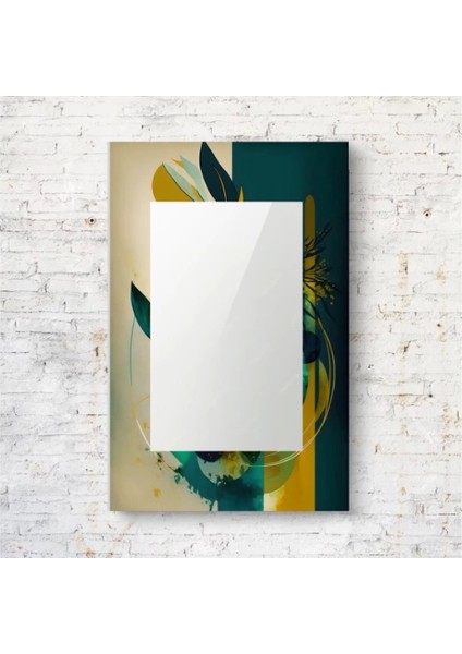 - Dekorarif Desenli Dikdörtgen Duvar Aynası 151