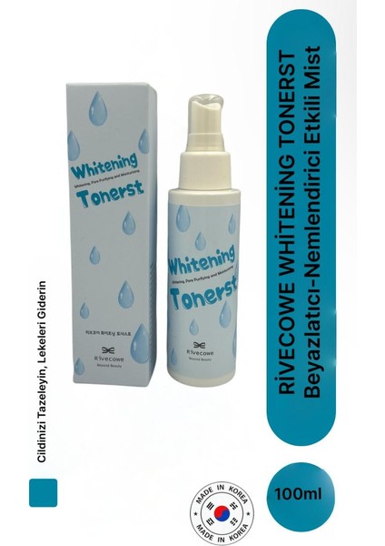 Whitening Tonerst Beyazlatıcı-Nemlendirici Etkili Mist