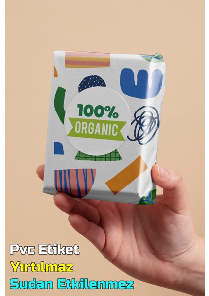 Ambalaj Paketleme Etiketi Model 116 (100 Adet / 3 cm)