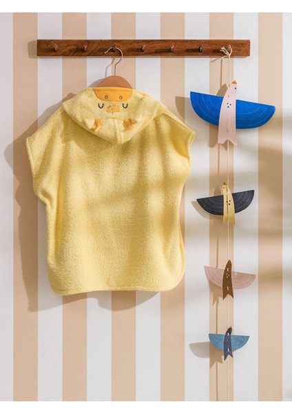 Lcw Baby Nakışlı Erkek Bebek Panço Havlu