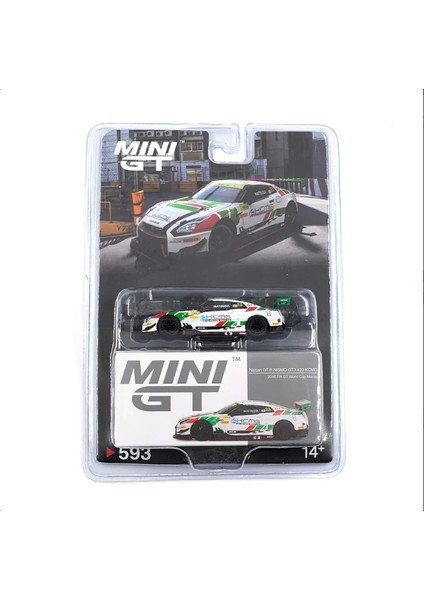 1/64 Nissan Gt-R Nısmo Gt3 Kcmg 2018 Fıa Gt World Cup Macau - Blister Paket MGT00593-BL