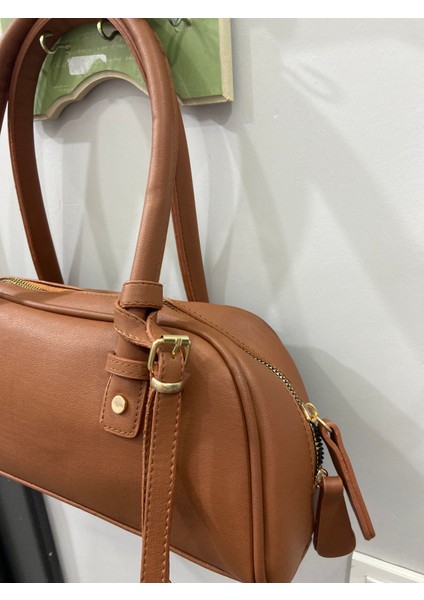 Kahverengi Kadın Retro Uzun Saplı El Kol Omuz Çıkarılabilir Askılı Omuz Çantası fiyatları