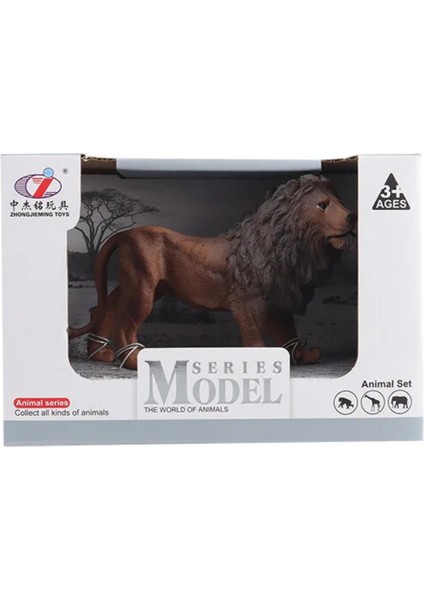 Kutulu Model Figür Hayvan Aslan