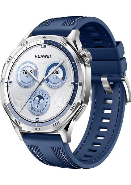 Huawei Watch Gt/gt2/gt2 Pro/gt3 Pro/gt4 Gt5 Pro 46MM/22MM Uyumlu Silikon Kordon