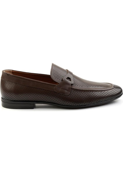 Siyah Leather Erkek Casual Ayakkabı E01758219641