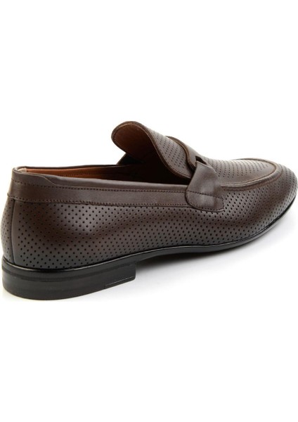 Siyah Leather Erkek Casual Ayakkabı E01758219641