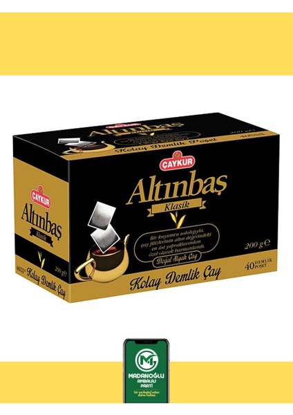Çay Altınbaş Demlik Poşet 40* 5 gr