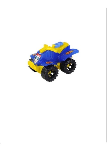 Sopalı Atv Motor Mavi Renk Büyük Tekerlekli 20X13CM