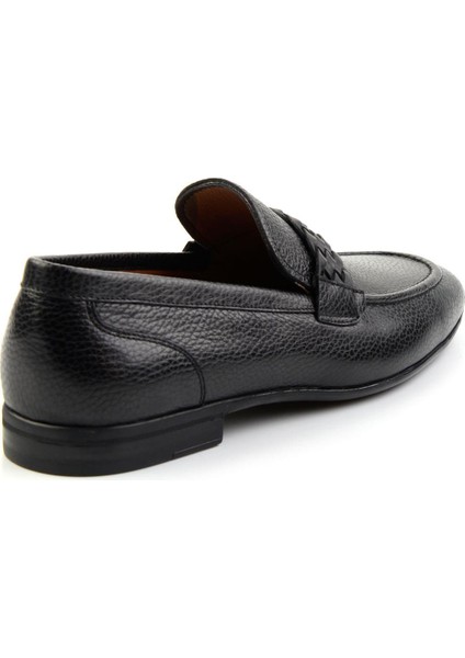 Siyah Leather Erkek Casual Ayakkabı E01758028940 modelleri