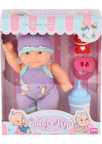 7008 Biberonlu Bebek Baby Asya -Asya Oyuncak fırsatları