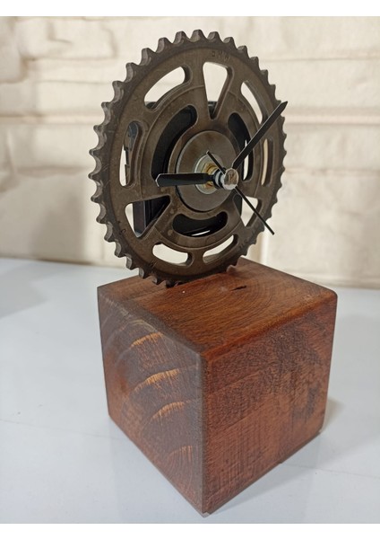 Tasarım Metal Ahşap Masa Saati fiyatları