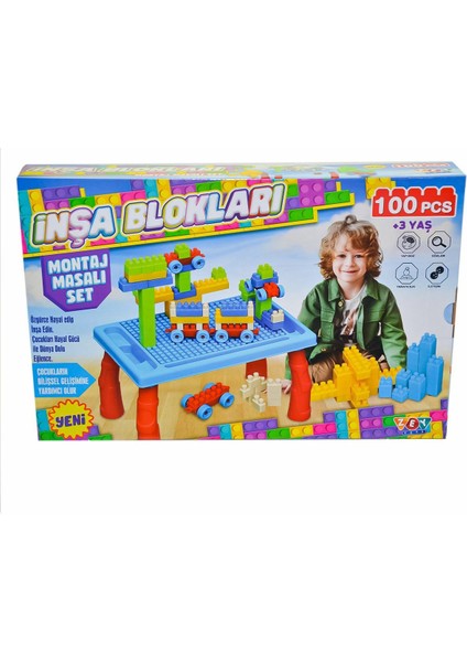 ZEY2031 Inşa Blokları Erkek Seti - Zey Toys