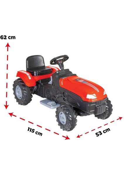 Oyuncak 05 276 Mega Traktör Akülü 12 Volt Kırmızı fiyatları