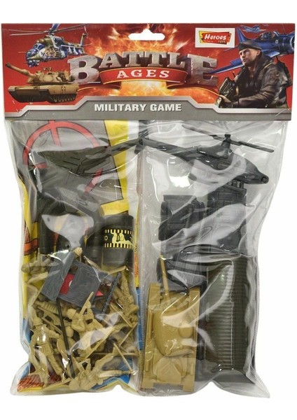 ERN-852 Heroes Toys Pvcli Asker Seti