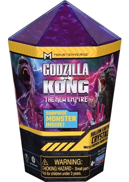 MN302000 Godzilla Vs. Kong Kristal Sürpriz Mini Figür 5 cm 35741