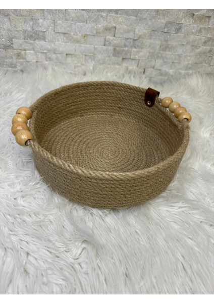 Doğal Jüt Sepet Organizer
