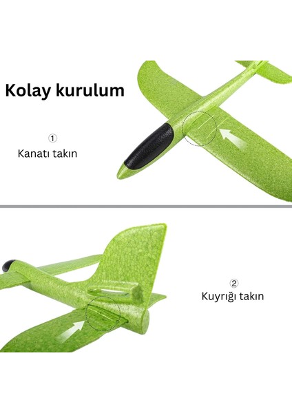 Mavi Çocuk Köpük Uçak Oyuncak - El Planörü, Elle Atılan Eğlenceli ve Dayanıklı Uçan Oyuncak Uçak fiyatları
