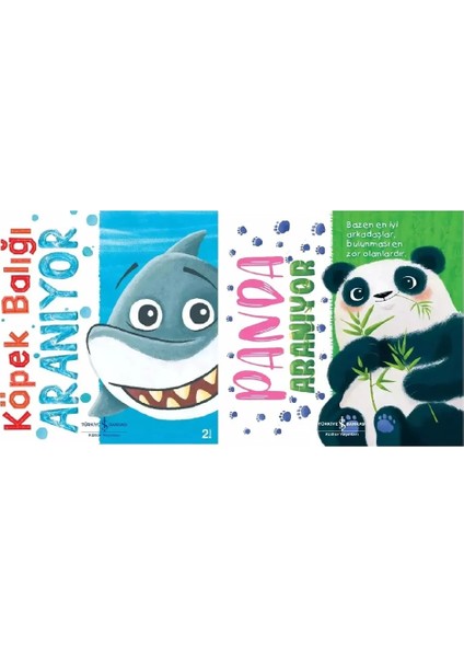 Köpek Balığı Aranıyor-Panda Aranıyor 2'li Set