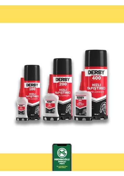 Derby Hızlı Yapıştırıcı Set fiyatları