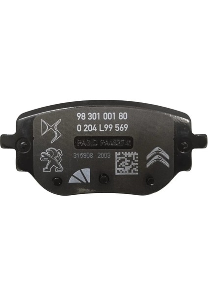 Fren Disk Balata Arka Fıat Scudo 155253722