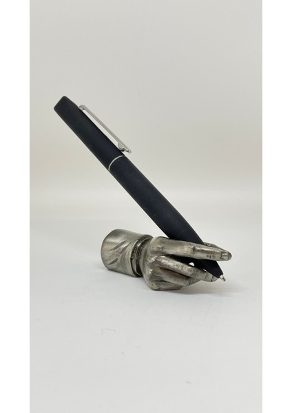 Matte Black Senator Tükenmez Kalem