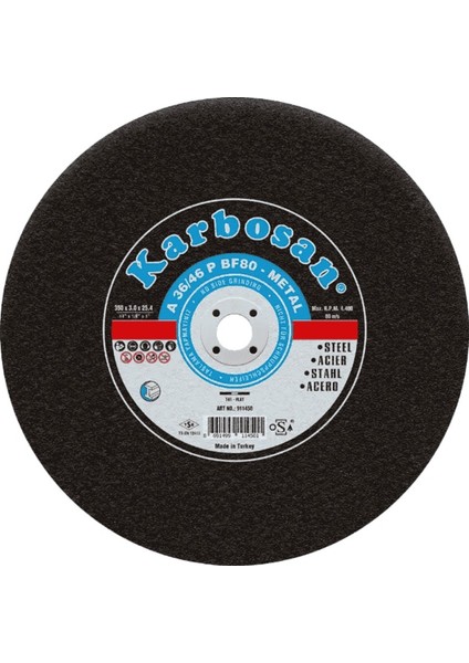 910840 Nk Metal Kesme 300X3.0X25.4