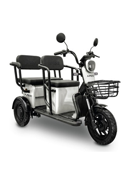Volta Apec Apm5 3 Tekerli Elektrikli Motosiklet Beyaz