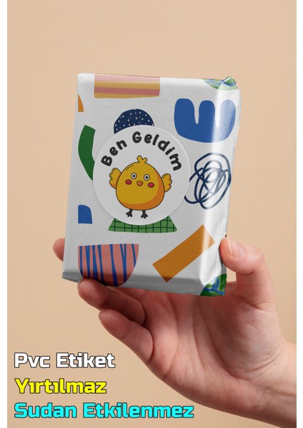 Ambalaj Paketleme Etiketi Model 231 (100 Adet / 3 cm)