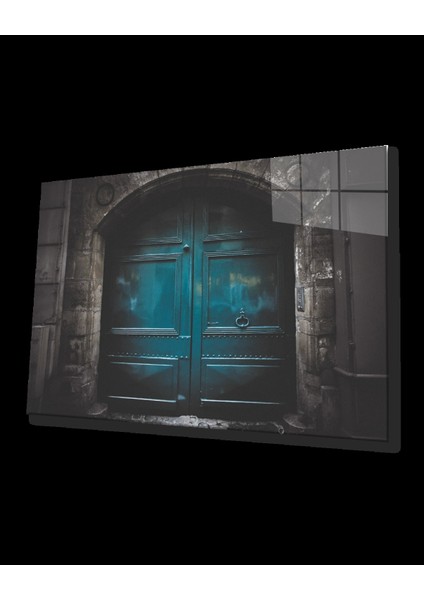 - Turkuaz Demir Kapı Cam Tablo fiyatları