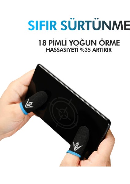 E Spor Mobil Oyun Parmak Eldivenleri Süper Iletkenkarbon Fiber 1 Çift Pubg Mobile Süper Oyun Parmaklığı Oyun Geliştirici Eldiven modelleri