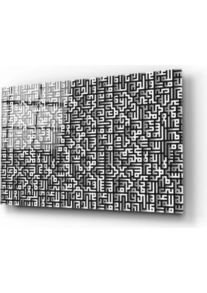 - Kufi Sanatı Cam Tablo